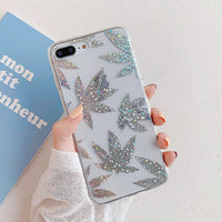iPhone-Hülle Funkelnde Blätter