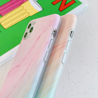 iPhone-Hülle Bunte Marmor-Textur