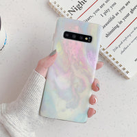 Samsung Galaxy-Hülle Bunte Marmor-Textur
